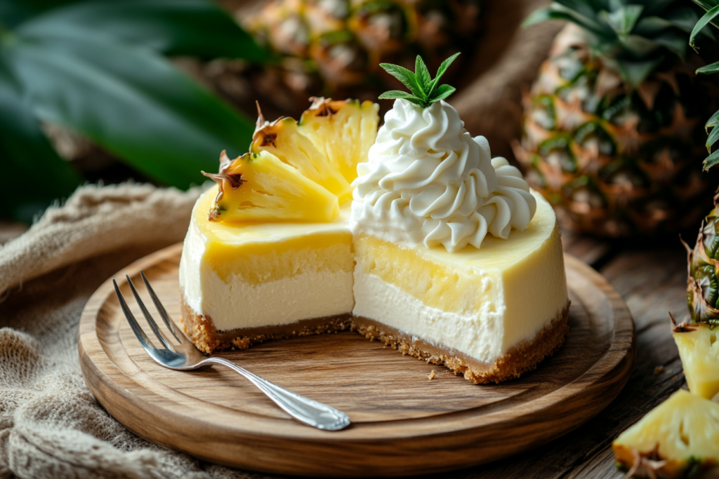 Pineapple Cheesecake Recipe