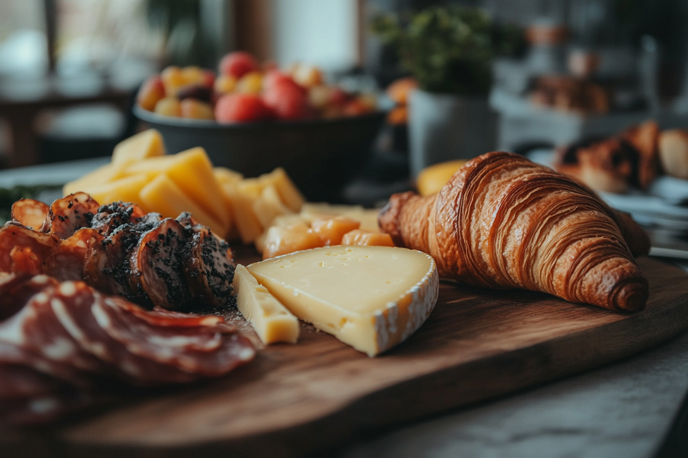 A diverse array of naturally delicious breakfast foods
