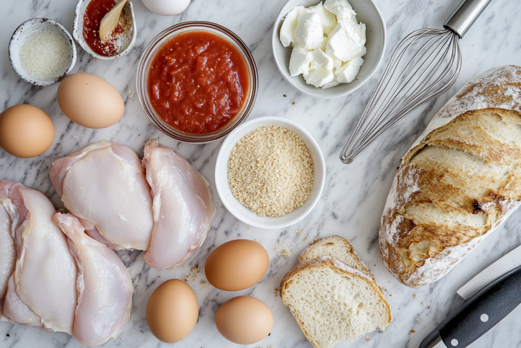 chicken parm sandwich