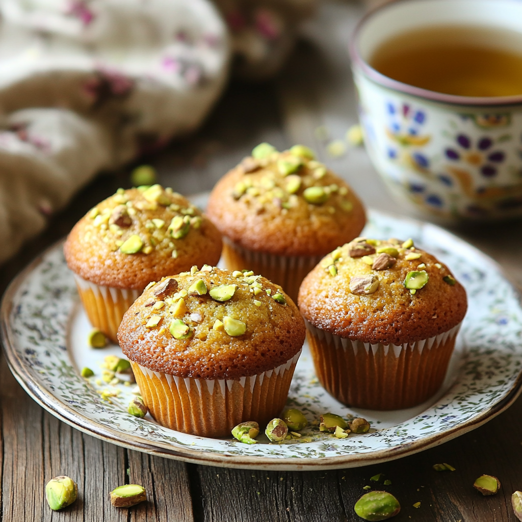 Pistachio Muffins