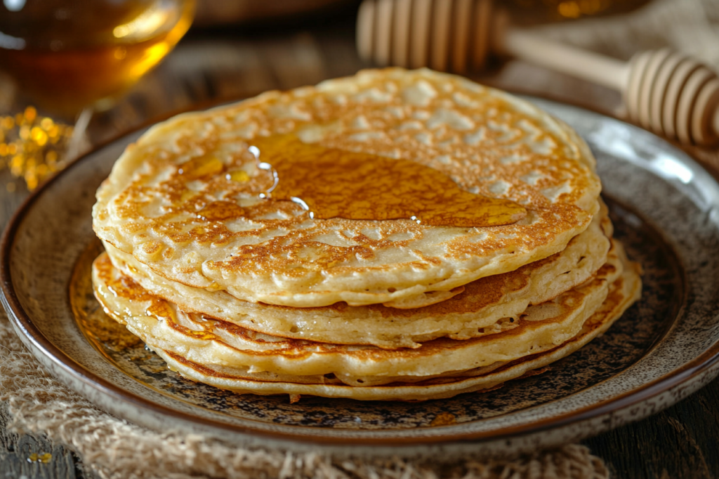 Baghrir, the Moroccan thousand-hole pancake.