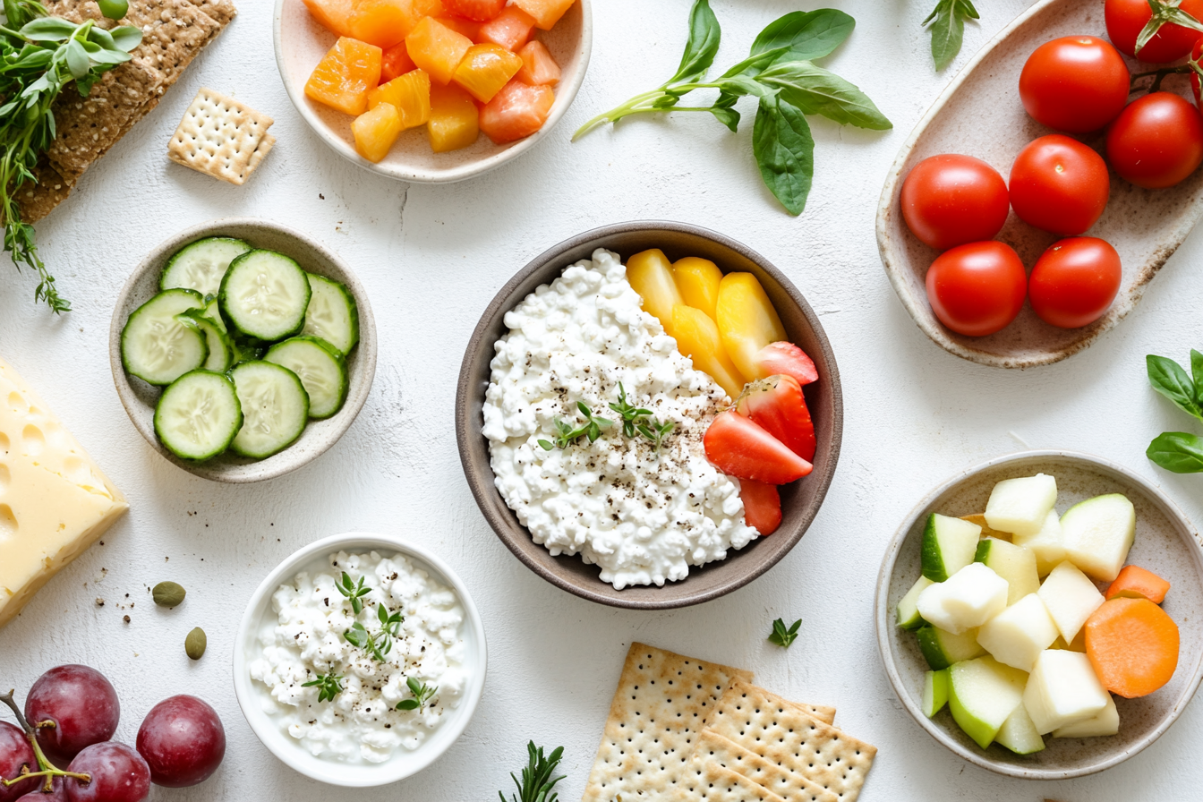 Diverse and delicious cottage cheese recipes for every meal.