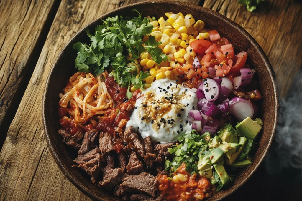Delicious homemade Korean Beef Bowl.