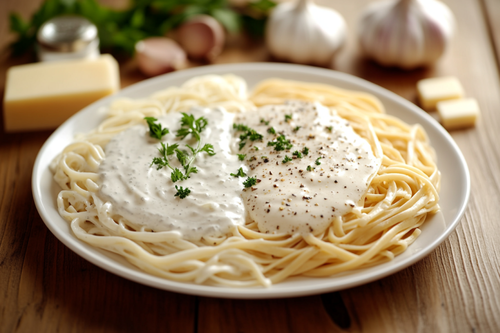 Is Garlic Parmesan Sauce the Same as Alfredo?