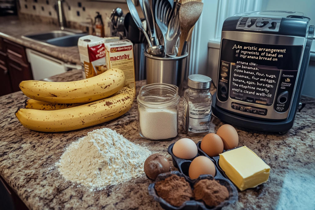 Bread Machine Banana Bread Recipe
