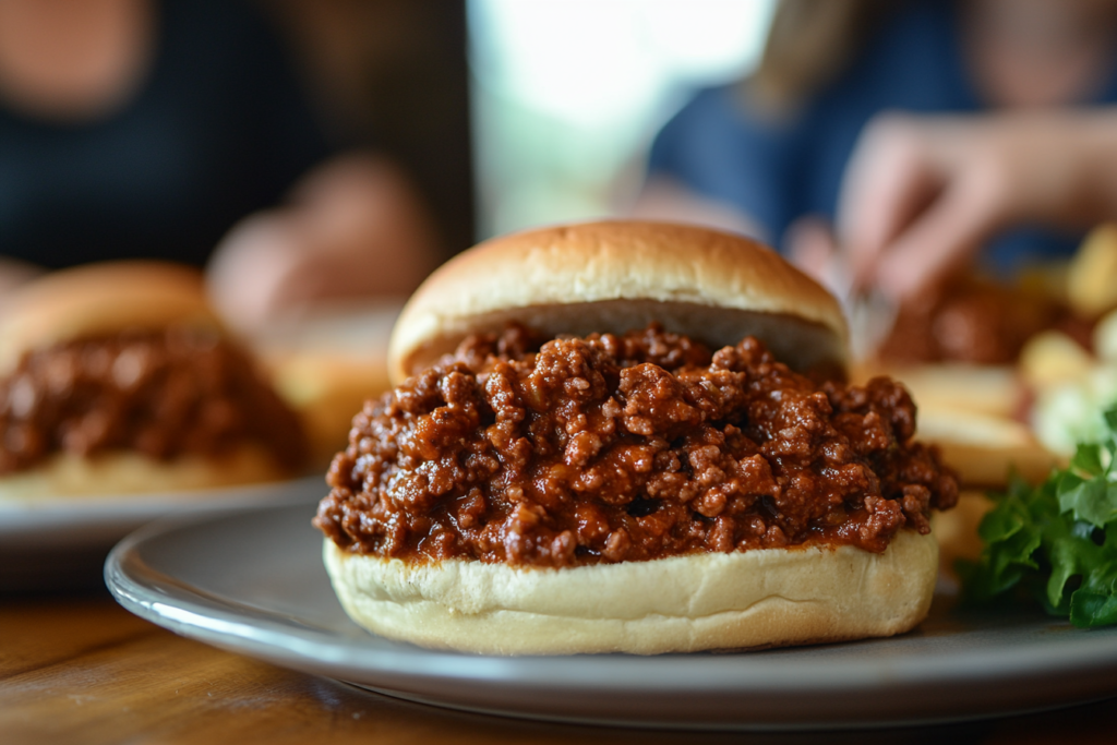 Simple 3 ingredient Sloppy Joes