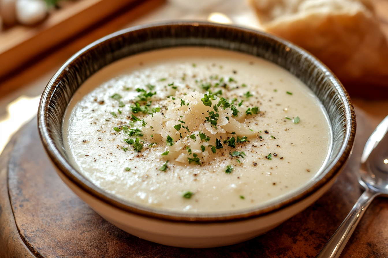 What Is Garlic Parmesan Sauce Made Of?