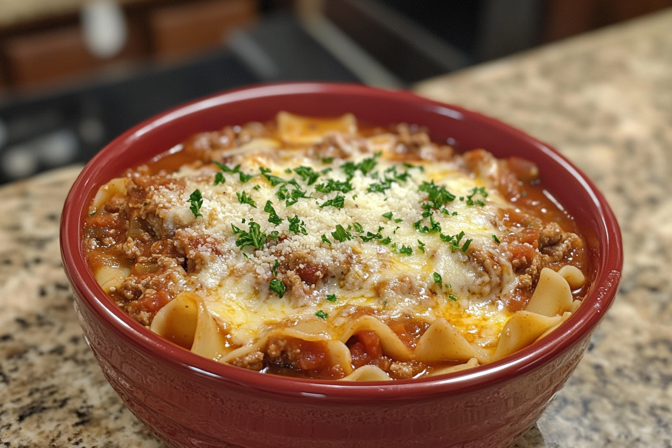 crockpot lasagna soup